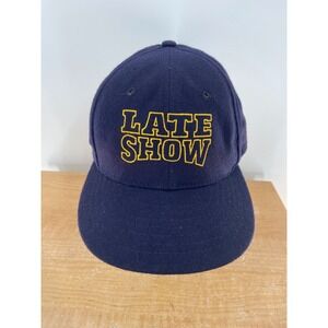 Vintage Ebbetts Field Flannels Late Show Baseball Cap Navy Blue Size 7 3/8